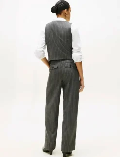 PINSTRIPE TAILORED VEST - Kavajer