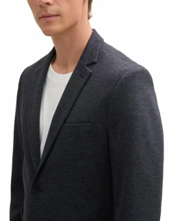 pique blazer - Enkelknäppta kavajer
