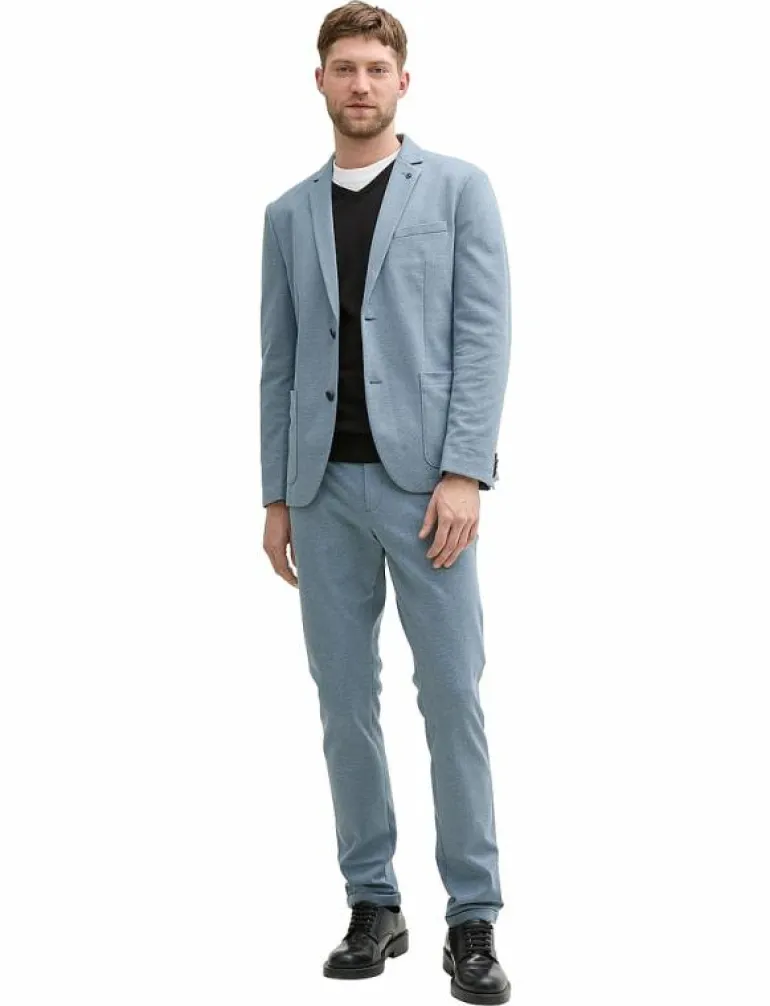 pique blazer - Enkelknäppta kavajer