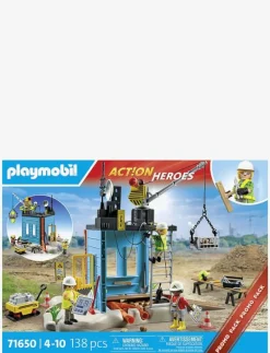 PLAYMOBIL Action Heroes PROMO Construction Site - 71650 - Playmobil City Action