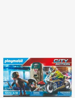 PLAYMOBIL City Action Bank Robber Chase - 70572 - Playmobil City Action