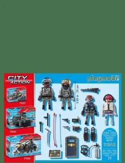 PLAYMOBIL City Action Figurer från insatsstyrkan - 71146 - Playmobil City Action