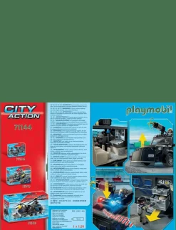 PLAYMOBIL City Action Insatsstyrkans terrängfordon - 71144 - Playmobil City Action