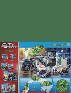 PLAYMOBIL City Action Police Parachute Search - 70569 - Playmobil City Action