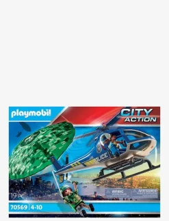 PLAYMOBIL City Action Police Parachute Search - 70569 - Playmobil City Action