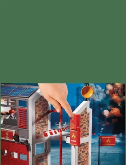 PLAYMOBIL City Action Stor brandstation - 9462 - Playmobil City Action
