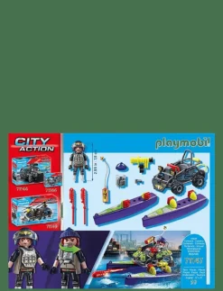 PLAYMOBIL City Action Tactical Unit - Mulit-Terrain Quad - 71147 - Playmobil City Action