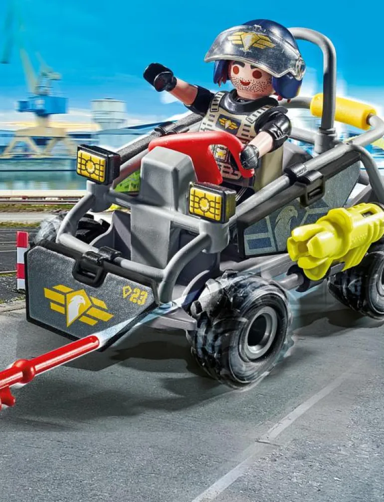 PLAYMOBIL City Action Tactical Unit - Mulit-Terrain Quad - 71147 - Playmobil City Action