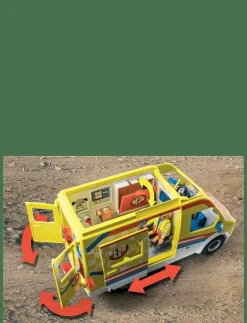 PLAYMOBIL City Life Ambulans med ljus och ljud - 71202 - Playmobil City Life