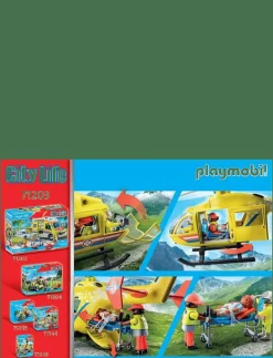 PLAYMOBIL City Life Räddningshelikopter - 71203 - Playmobil City Life