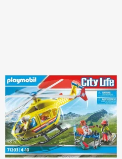 PLAYMOBIL City Life Räddningshelikopter - 71203 - Playmobil City Life