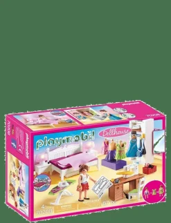 PLAYMOBIL Dollhouse Sovrum med syhörna - 70208 - Playmobil Dollhouse
