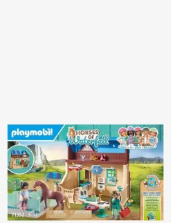 PLAYMOBIL Horses of Waterfall Riding Therapy and Veterinary Practice - 71352 - Playmobil Horses of Waterfall
