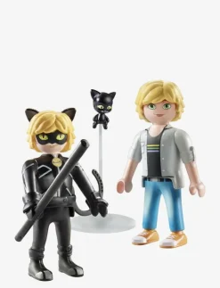 PLAYMOBIL Miraculous: Adrien & Cat Noir - 71337 - Playmobil Figures