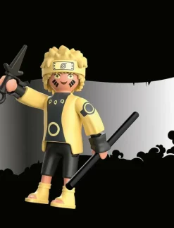 PLAYMOBIL Naruto Naruto Rikudou Sennin Mode - 71100 - Playmobil Naruto