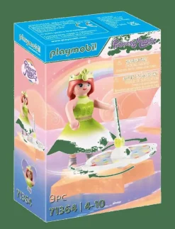 PLAYMOBIL Princess Magic Rainbow Spinning Top with Princess - 71364 - Playmobil Princess Magic