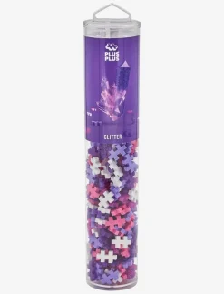 Plus-Plus Glitter mix / 240 pcs Tube - Byggsats
