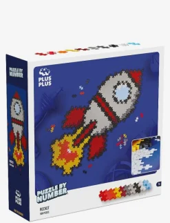 Plus-Plus Puzzle By Number Rocket 500pcs - Byggsats