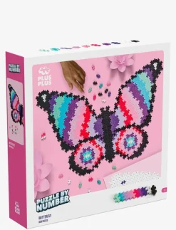 Plus-Plus Puzzle By Number Butterfly 800pcs - Byggsats
