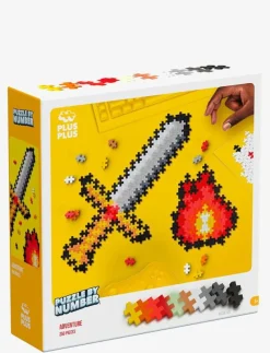 Plus-Plus Puzzle By Number Adventure 250pcs - Byggsats