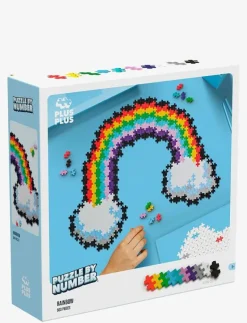 Plus-Plus Puzzle By Number Rainbow 500pcs - Byggsats