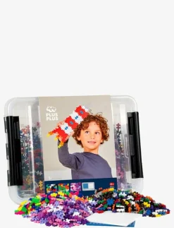 Plus-Plus Storage Box Mix / 2400 pcs - Byggsats