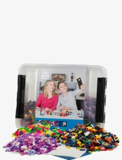 Plus-Plus Storage Box Mix / 2400 pcs - Byggsats