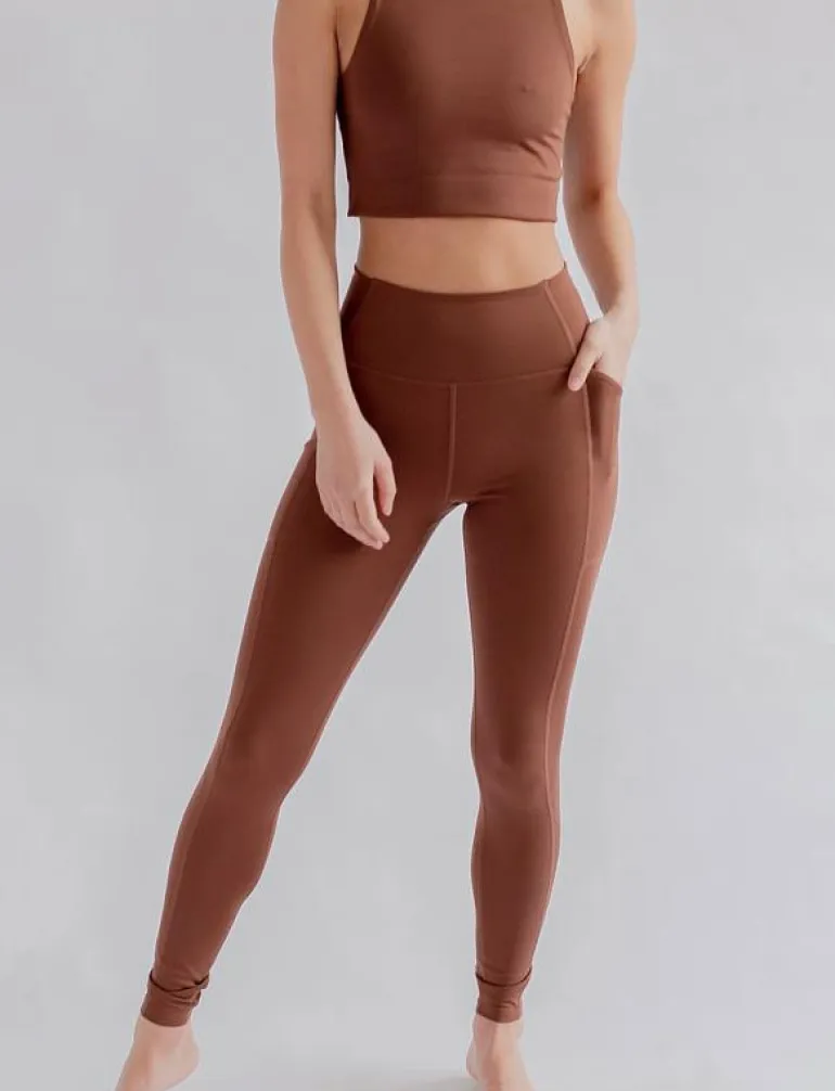 Pocket High-Rise Legging, Long - Träningstights