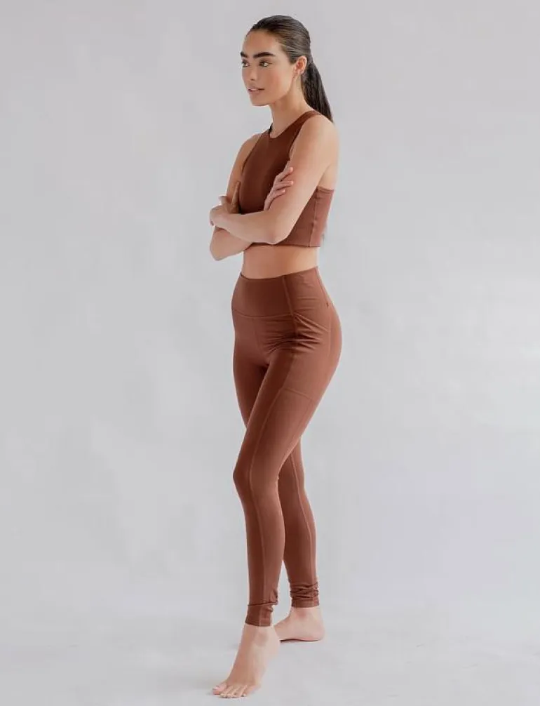 Pocket High-Rise Legging, Long - Träningstights