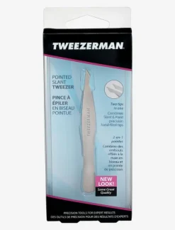 Pointed Slant Tweezer - Ansikte