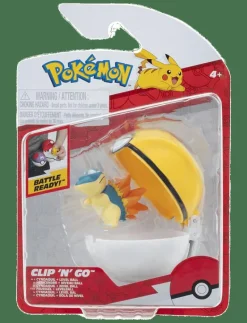 POKEMON CLIP N GO CYNDAQUIL WITH LEVEL BALL - Actionfigur