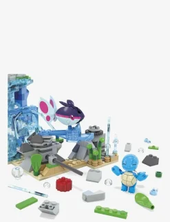 Pokémon Aquatic Adventure Building Toy Kit, with 3 Action Figures (319 Pieces) for Kids - Byggsats