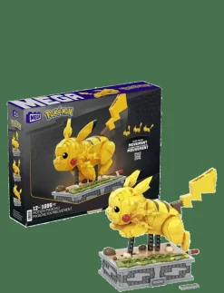 Pokémon Motion Pikachu Building Brick Set with Mechanized Motion (1095 Pieces) - Byggsats
