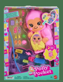 Polly Pocket Momma Monkey and Baby - Lekset