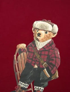 Polo Bear Cotton Long-Sleeve Tee - Sweatshirts