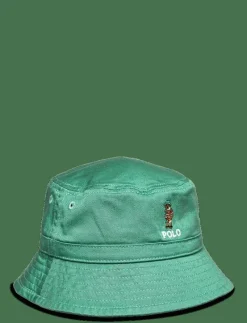 Polo Bear Cotton Twill Bucket Hat - Bucket hats