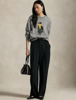 Polo Bear Fleece Crewneck - Sweatshirts
