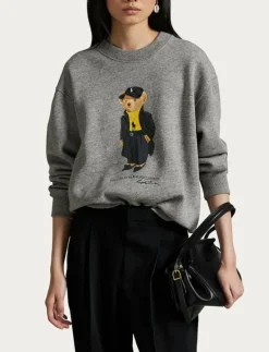 Polo Bear Fleece Crewneck - Sweatshirts