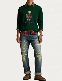 Polo Bear Fleece Sweatshirt - Sweatshirts