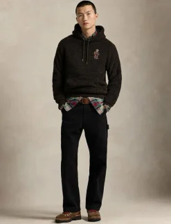 Polo Bear Pile Fleece Hoodie - Sweatshirts