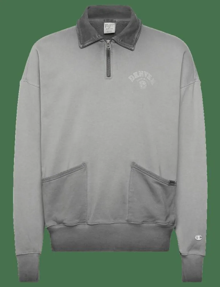 Polo Neck Sweatshirt - Långärmade pikéer