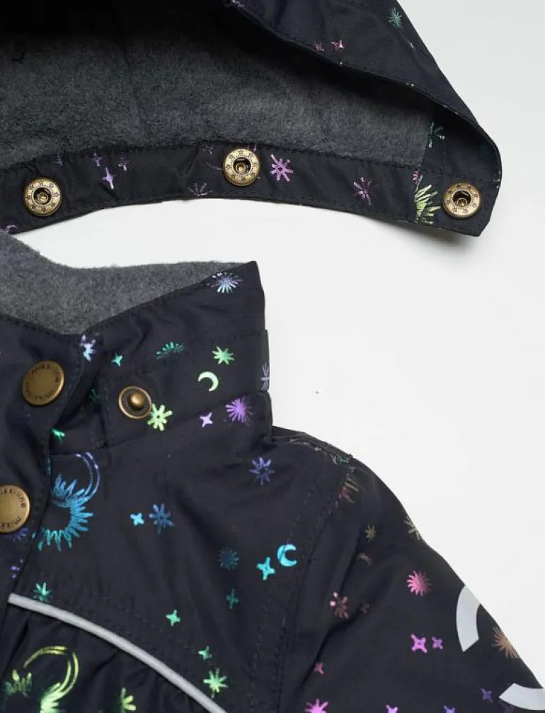 Polyester Baby Girls Jacket-Glitter - Vinterjacka