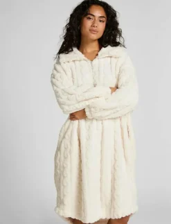 Poncho Cable Fleece - Morgonrock