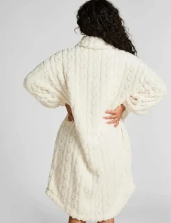 Poncho Cable Fleece - Morgonrock