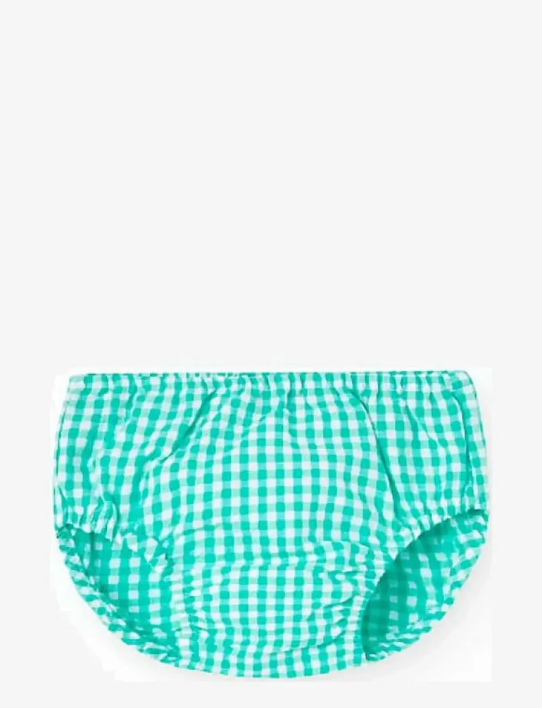 Poplin dress check - Ärmlösa babyklänningar