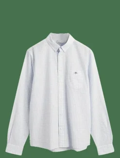 POPLIN GINGHAM SHIELD SHIRT - Långärmad skjorta