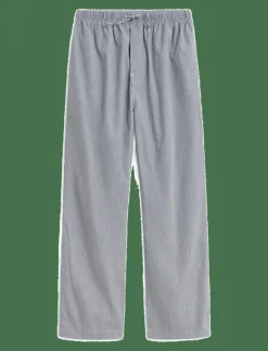 POPLIN STRIPED PYJAMA PANTS - Nederdelar