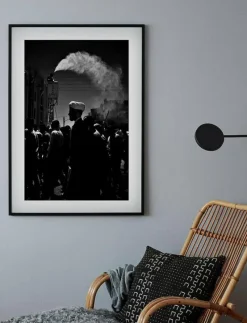 Poster Monochrome Middle Eastern Market - Fotokonst