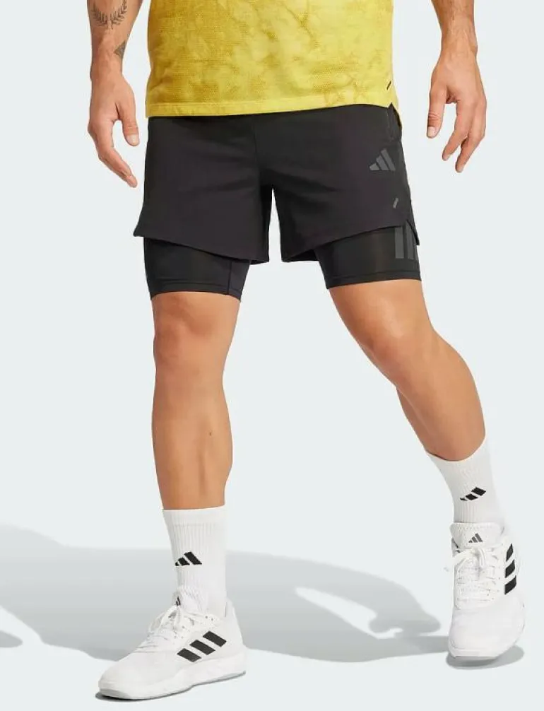 POWER 2IN1 SHO - Träningsshorts