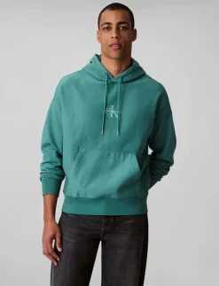 PREMIUM TERRY MICRO MONOLOGO HOO - Hoodies